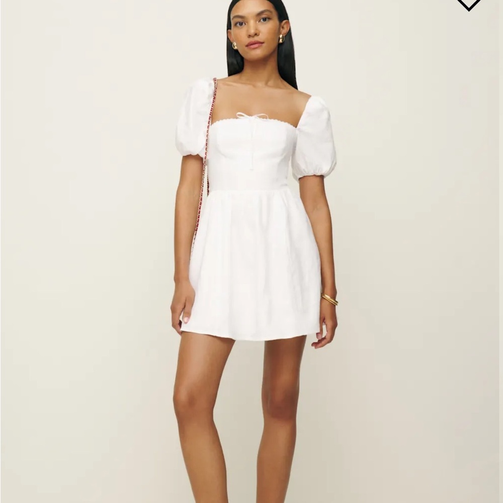 Reformation Malvina Linen Dress NWT - Picture 3 of 6